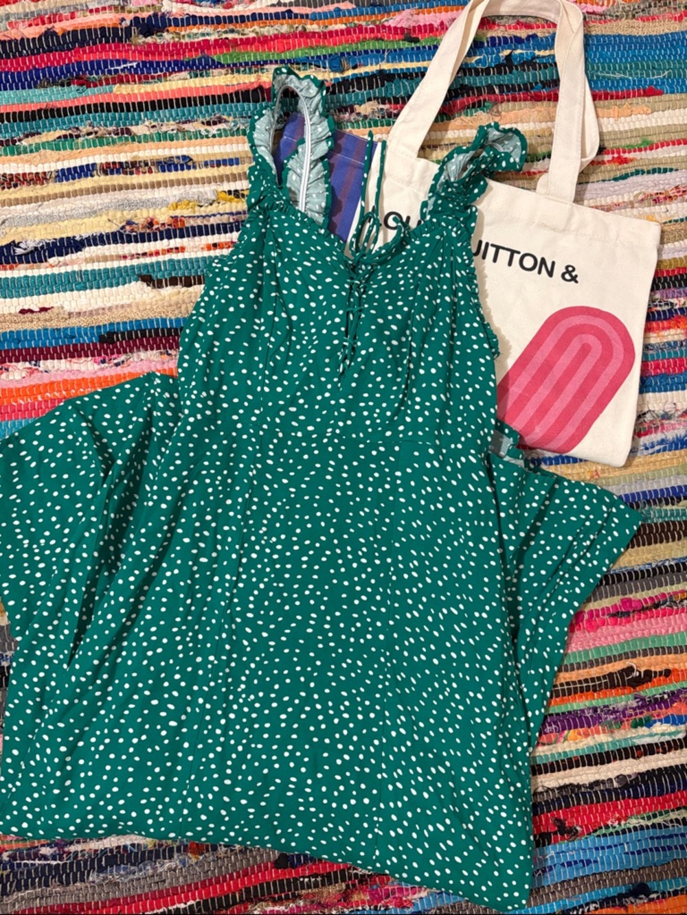 Polka Dot Maxi Dress